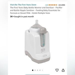 The First Years Brand New 2-in-1 Simple Serve Bottle Warmer, Brand new Unopened